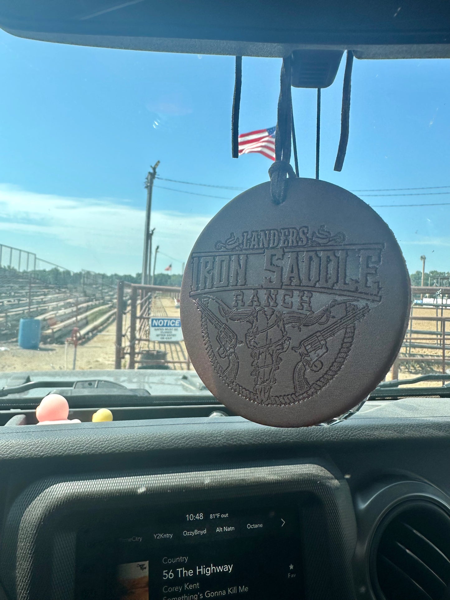 Iron Saddle Ranch Leather Air Flair