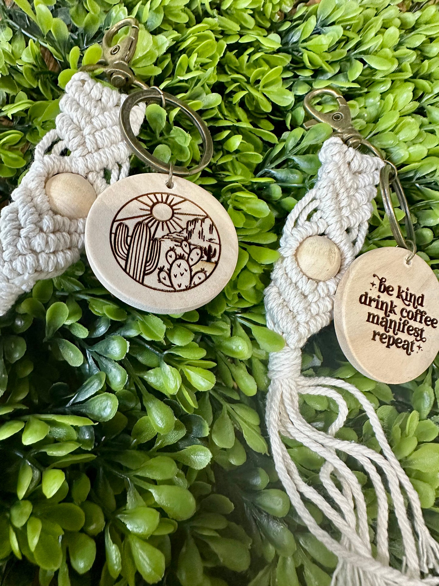 Boho Tassle Keychain