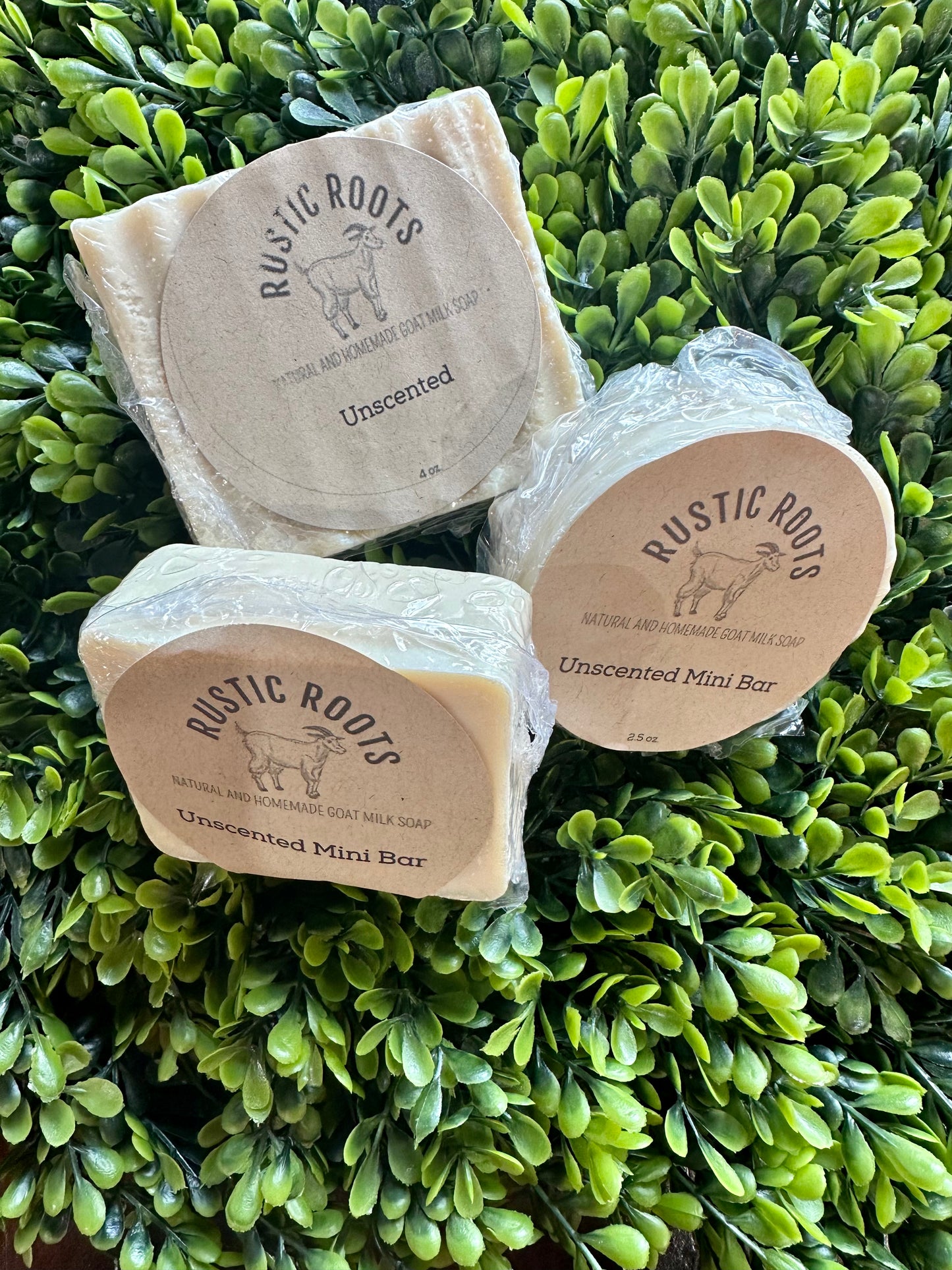 Rustic Roots Unscented Goat Milk Soap