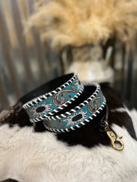 Jazzy Tooled Leather Straps