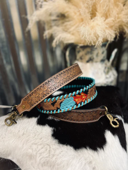 Jazzy Tooled Leather Straps