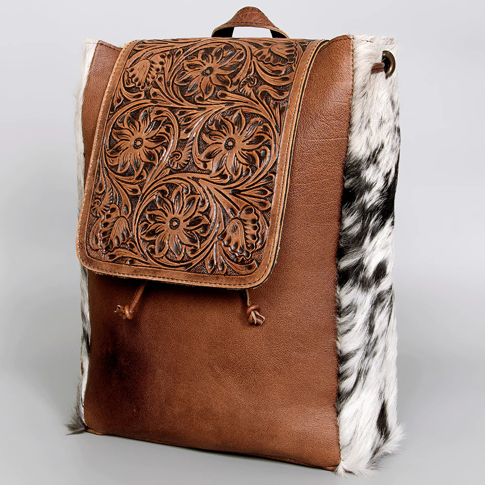 American Darling - Fashion Leather Flap Backpack