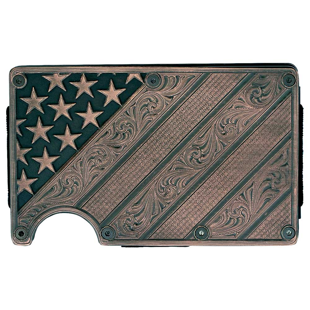Montana Silversmiths - All American Bronze Credit Card Holder