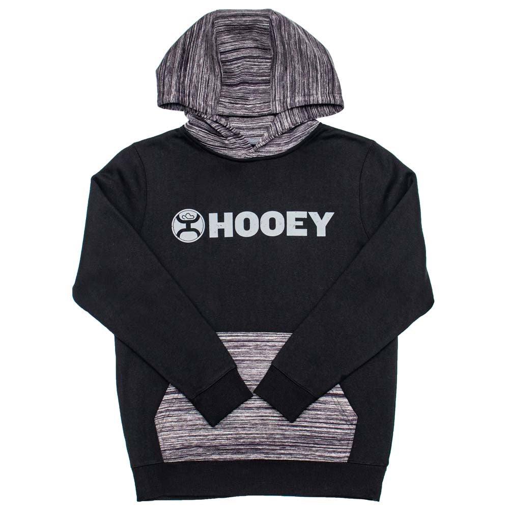 "Lock-Up" Youth Black w/Grey Logo Hoodie