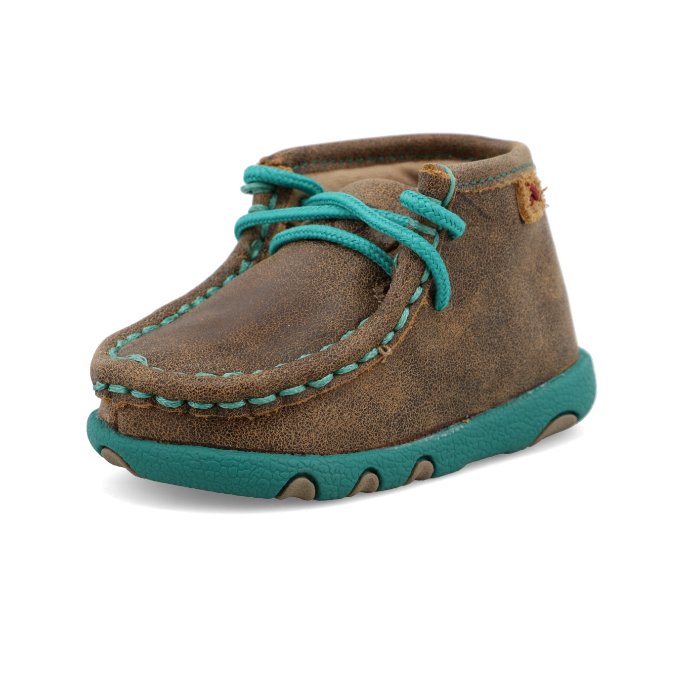Infant/Toddler Chukka Driving Moc - Bomber & Turquoise