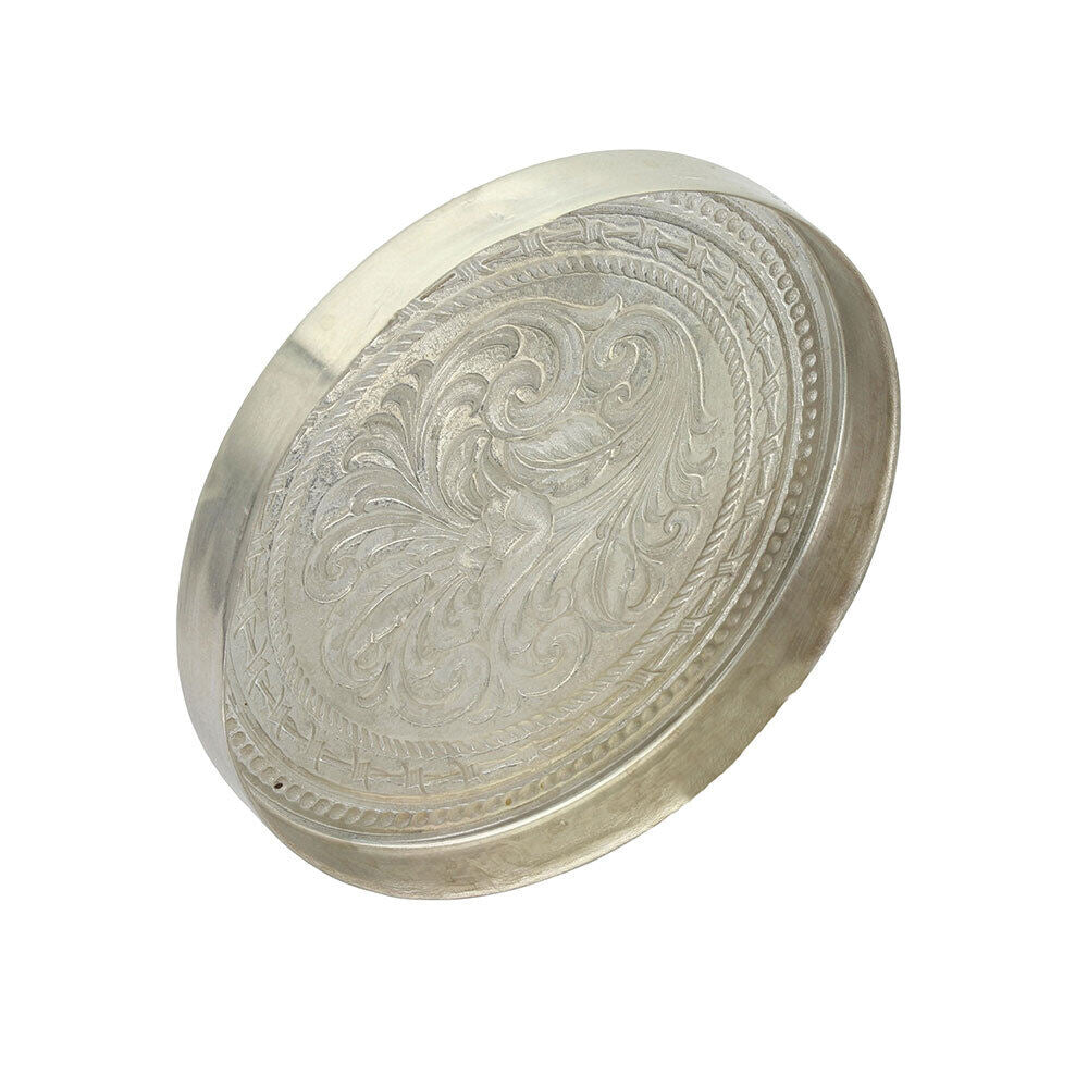 Montana Silversmiths - New Traditions Stars and Barbed Wire Snuff Lid With Bull Rider Figure