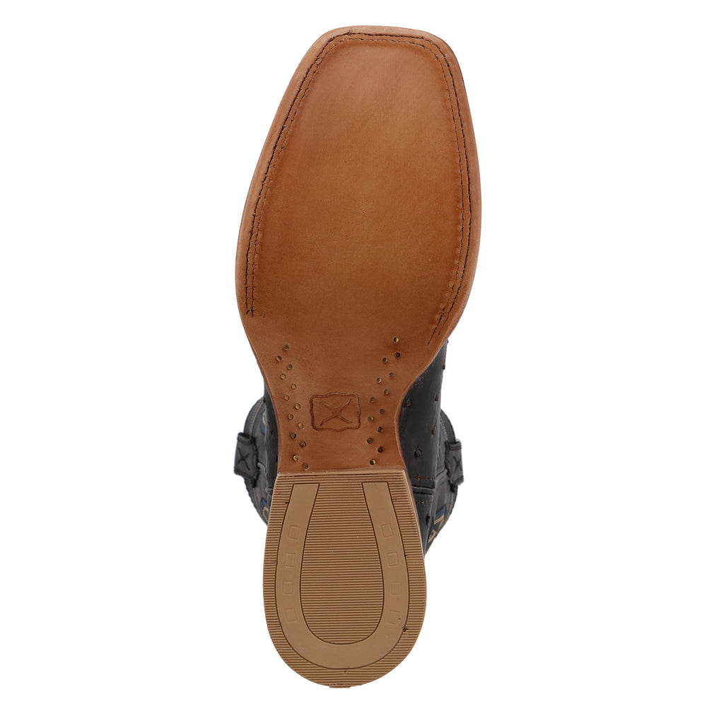 Men 11" Ruff Stock - Brown/Black