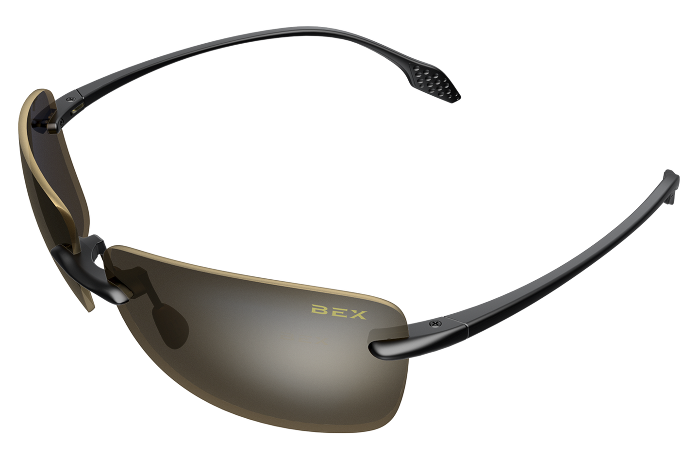 Bex Sunglasses - Jaxyn XL (Black/Brown)
