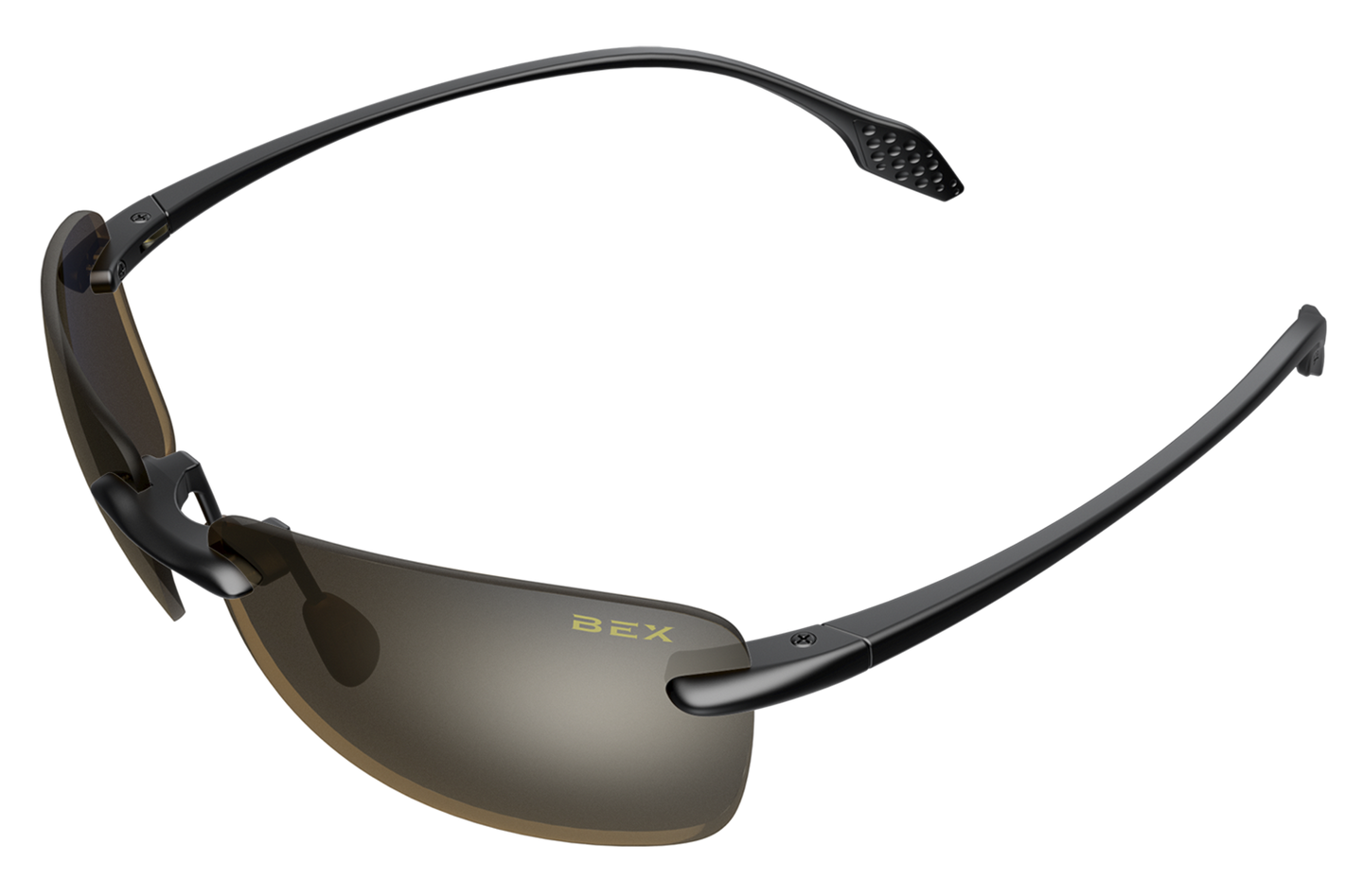 Bex Sunglasses - Jaxyn X (Black/Brown)