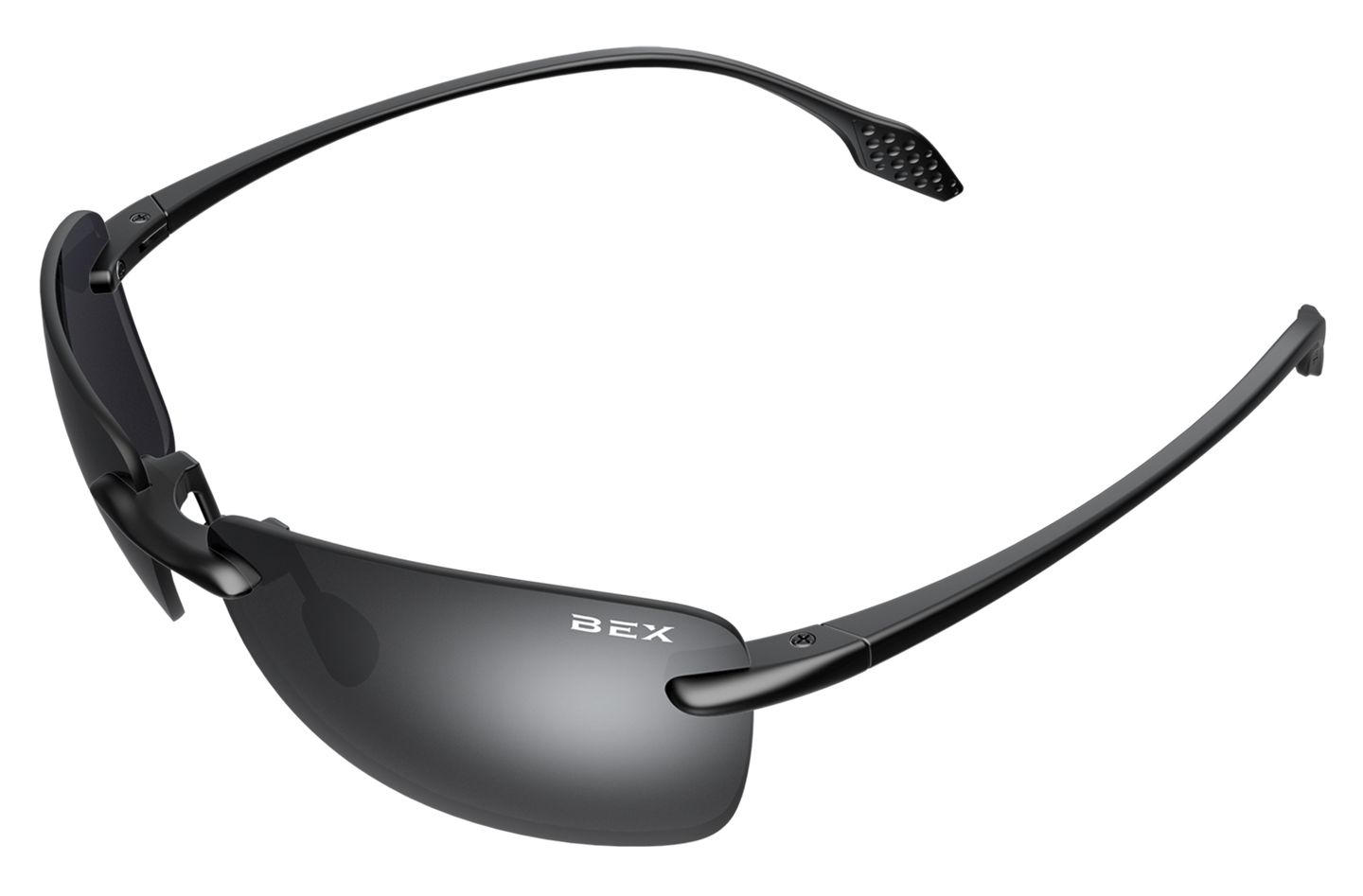 Bex Sunglasses - Jaxyn X (Black/Gray)