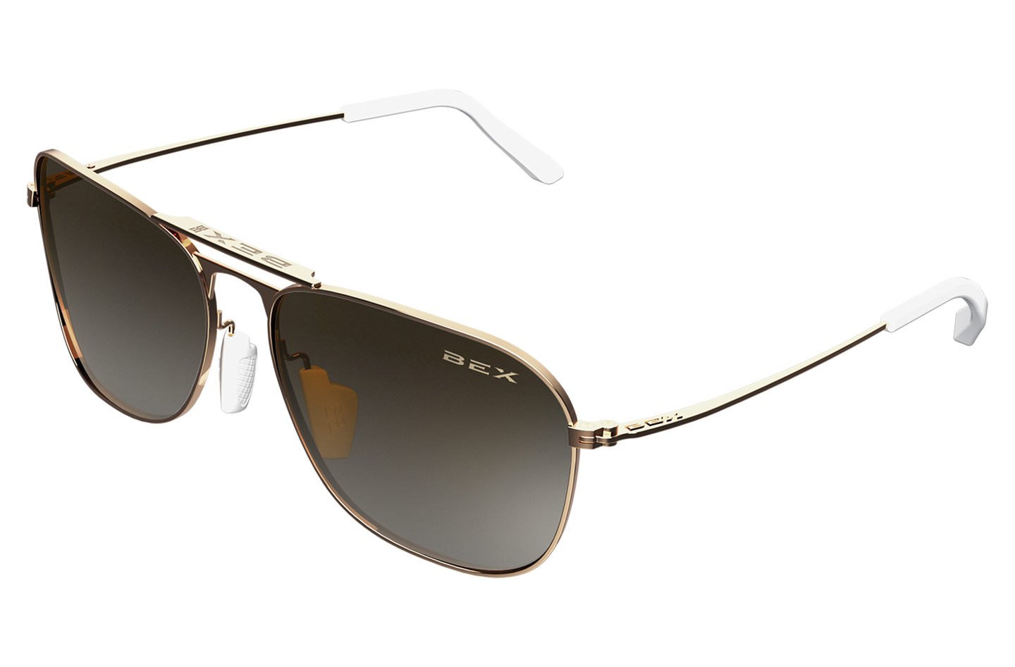 Bex Sunglasses - Ranger (Rose Gold/Brown)