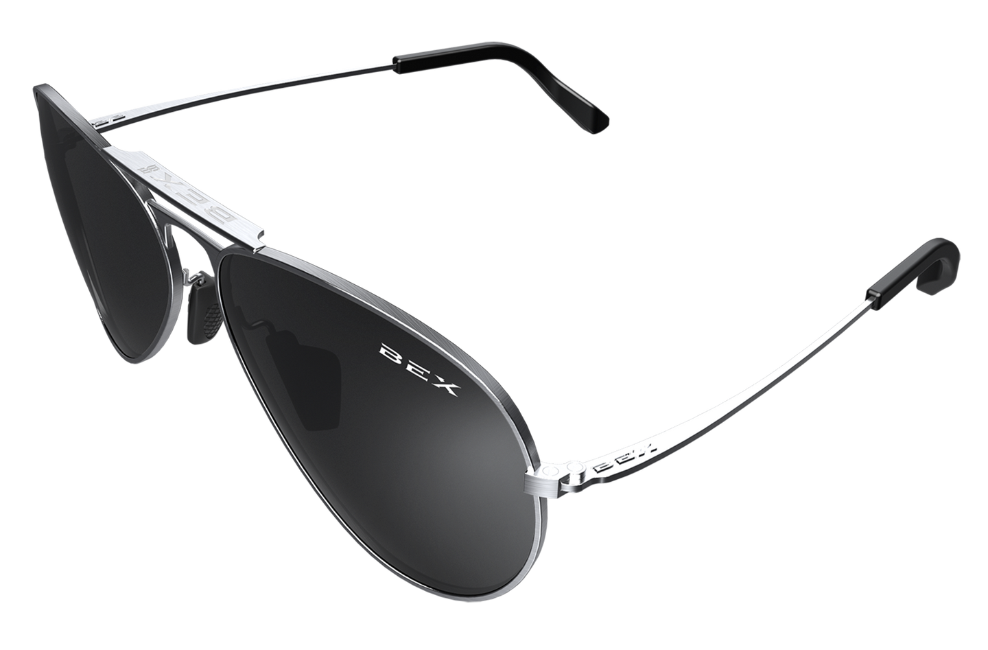 Bex Sunglasses - Wesley (Silver/Gray)