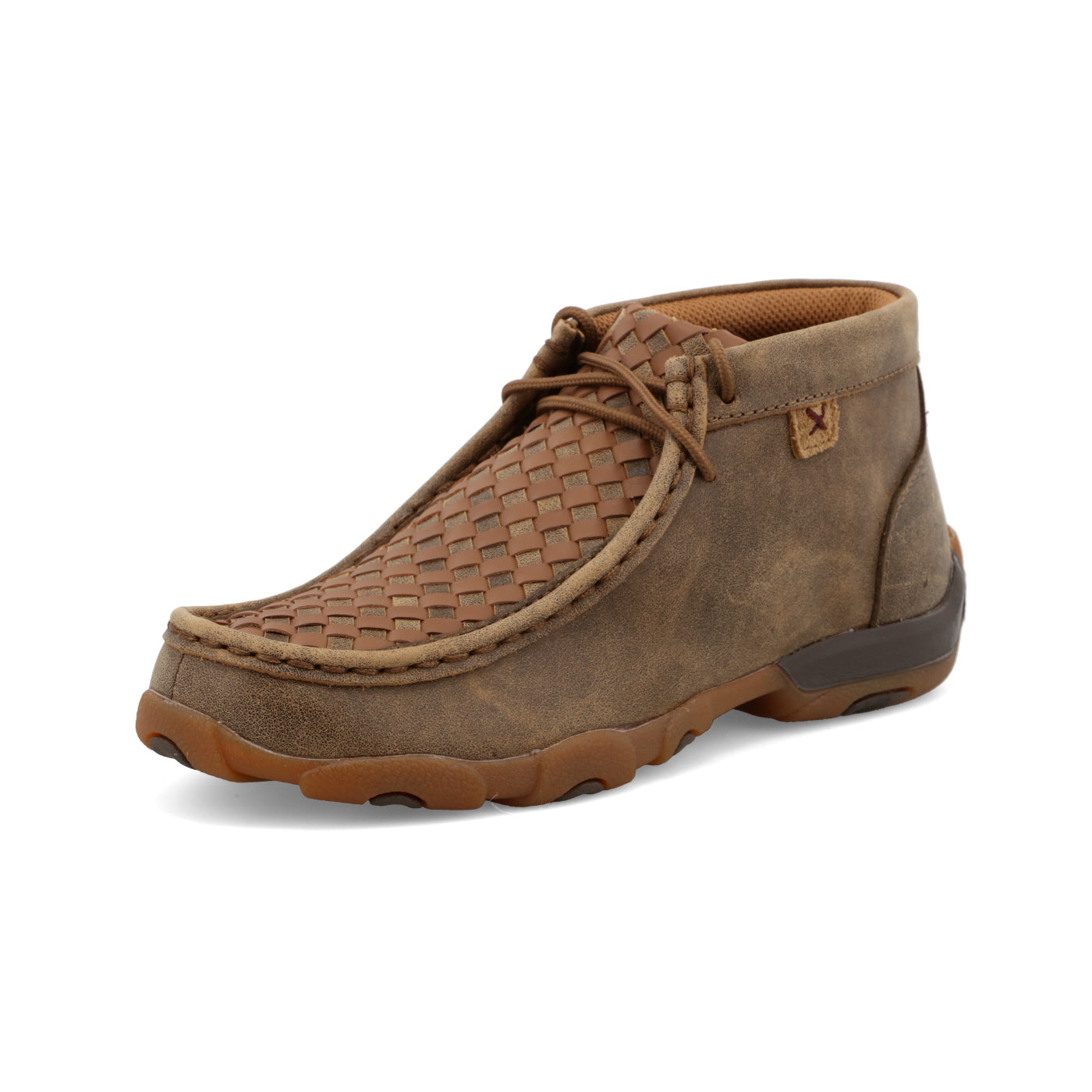 Youth Chukka Driving Moc - Bomber & Tan