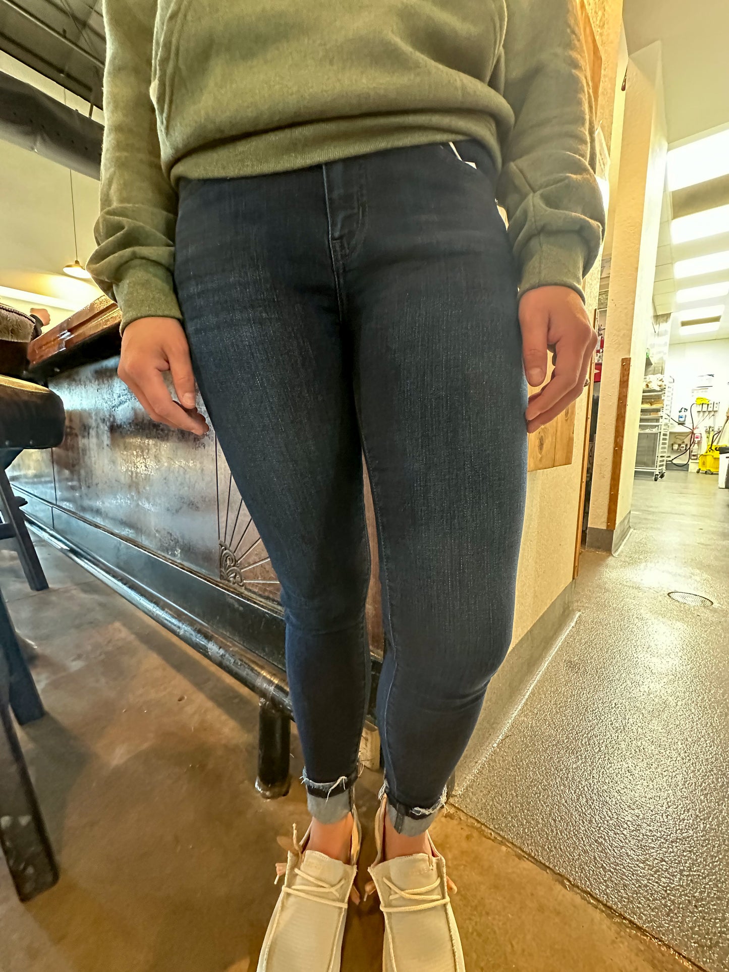 Alameda High Rise Ankle Skinny Jeans