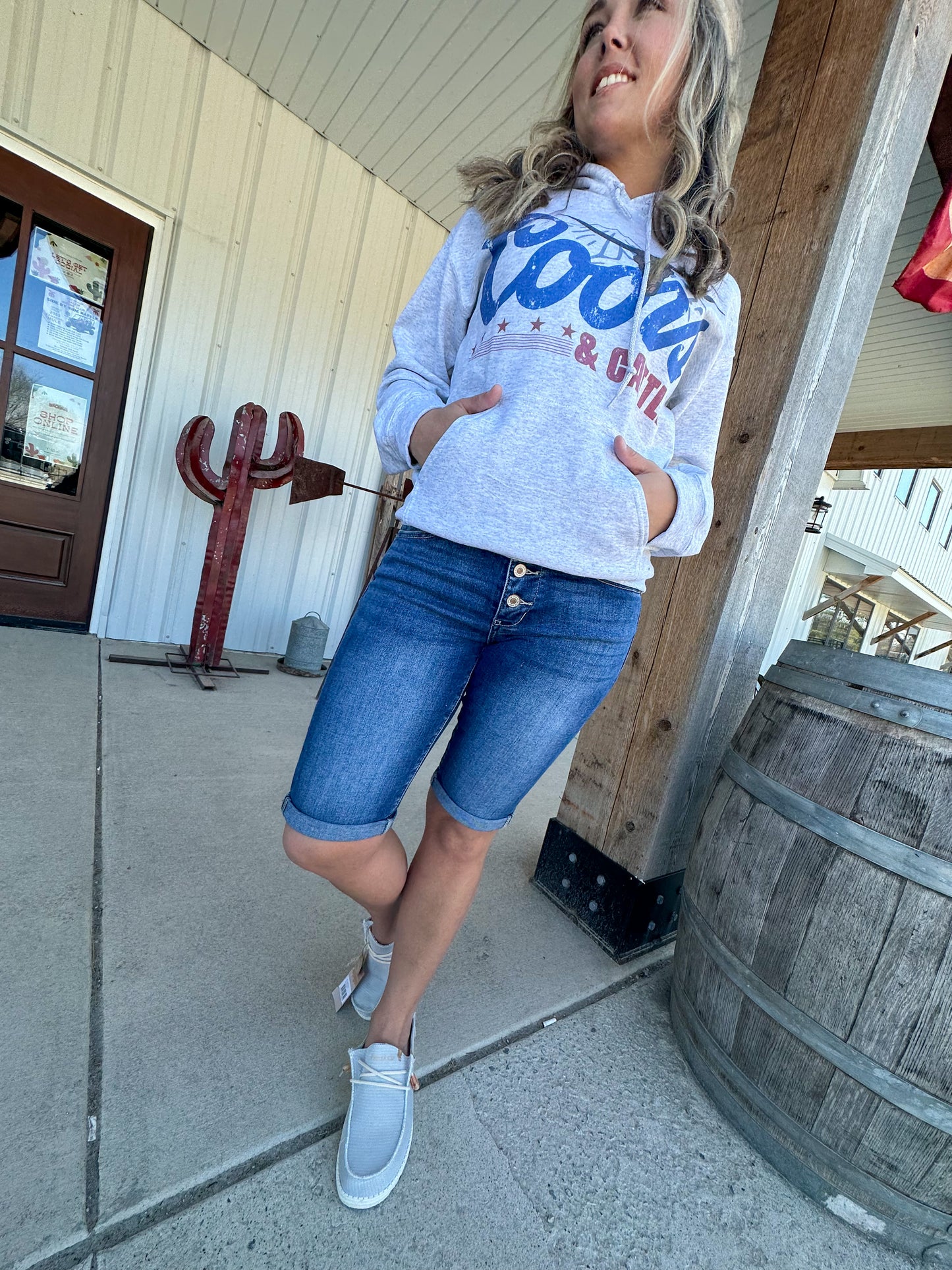 Jamie High Rise Bermuda Shorts