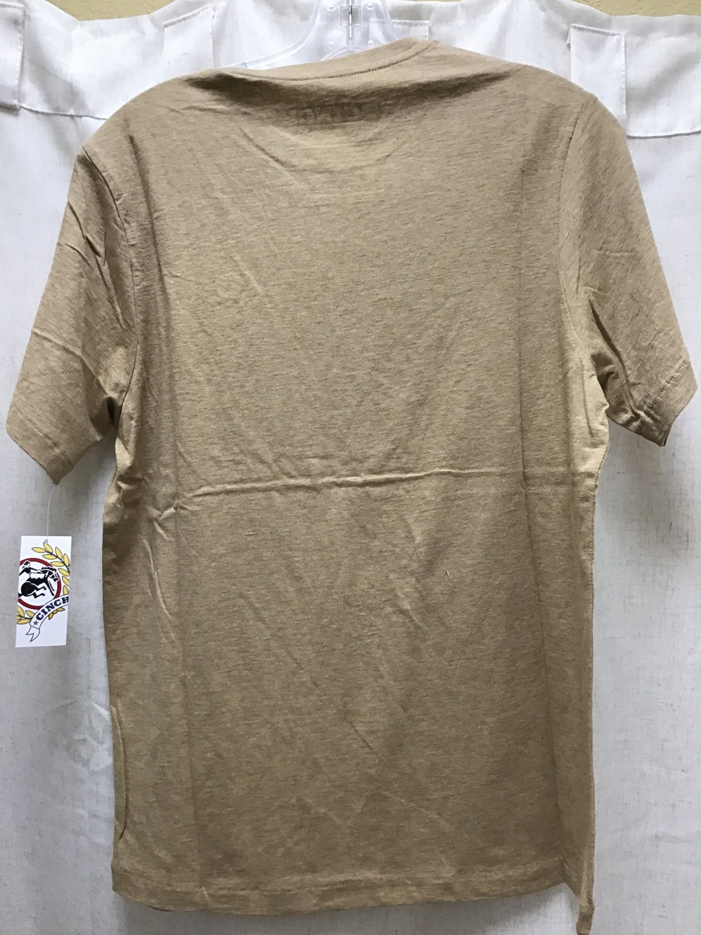 Men's Cinch Tan Tee