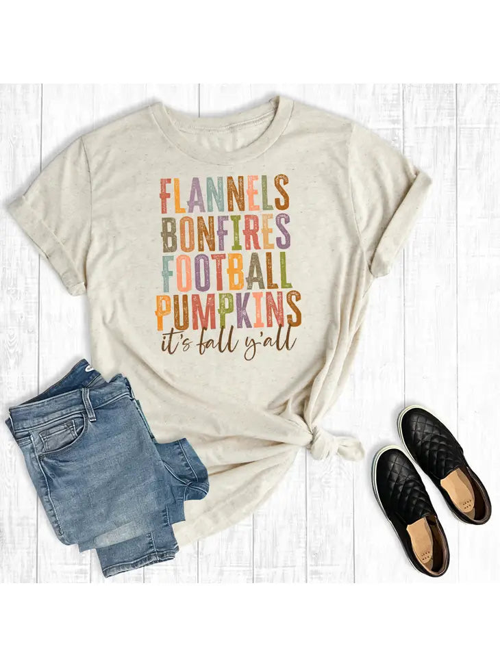 Fall Bucket List Tee