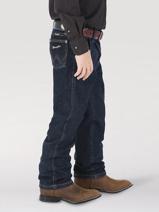 Little Boy’s Silver Edition Jean in Dark Denim