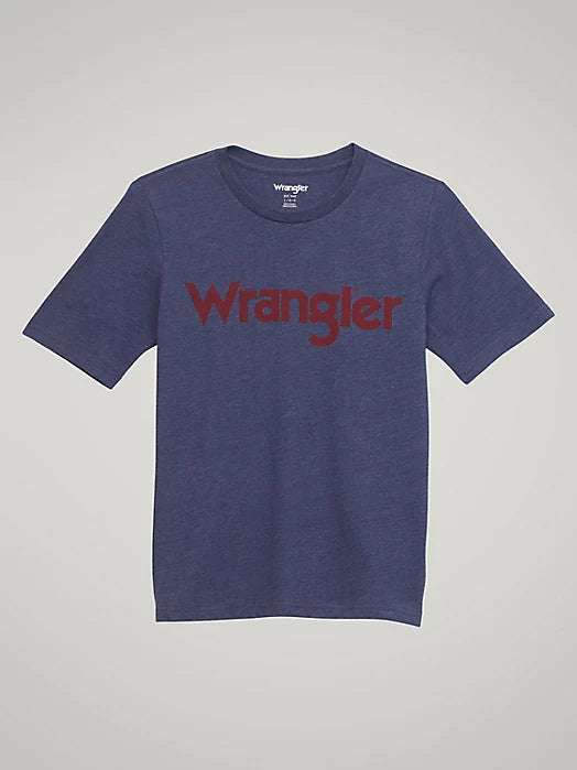 Boy's Wrangler Logo Tee