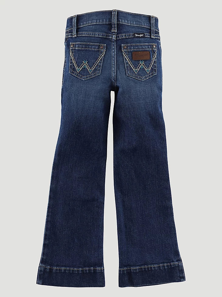 Girl's Wrangler Trouser Jean in Whitley