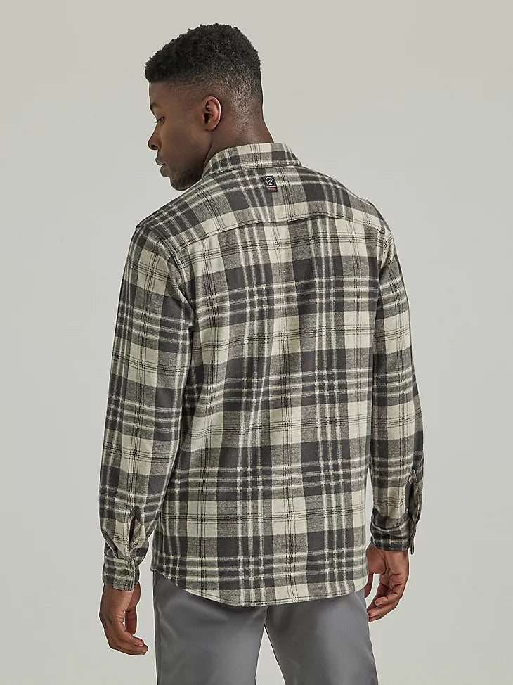 ATG by Wrangler™ Men’s Campsite Plaid Shirt in Walnut