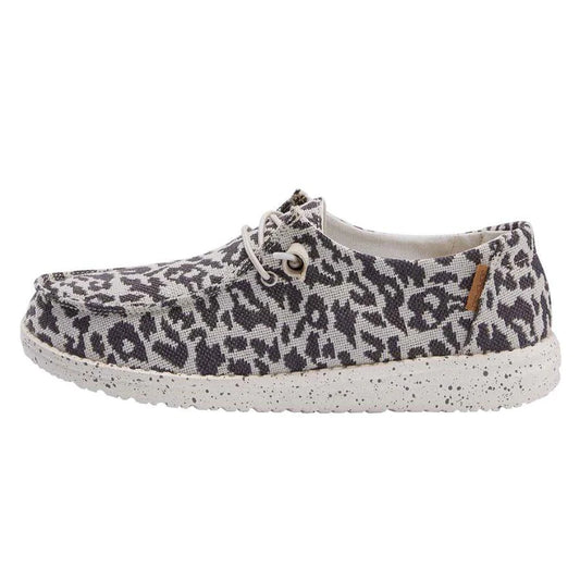 Wendy Woven Cheetah Grey