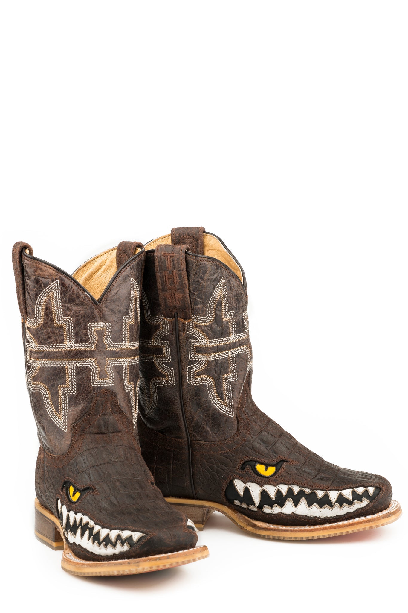 Youth's Tin Haul Swamp Chomp Western Boot