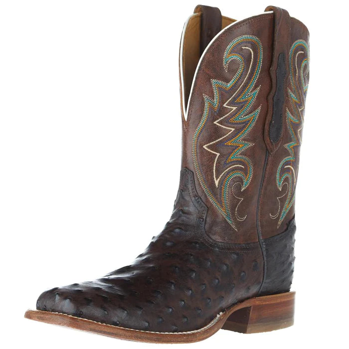 Men's Castillo 11" Full Quill Ostrich Wide Square Toe