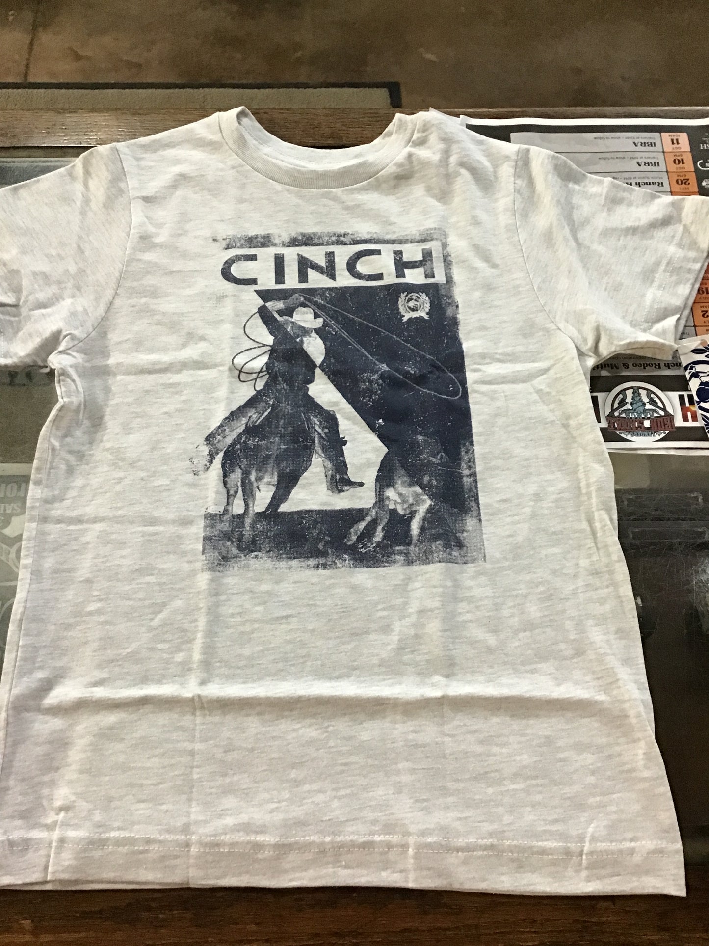 Boys Cinch Cowboy Riding Tee