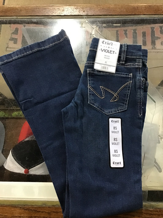 Girls Cruel Violet Dark Stone Jean
