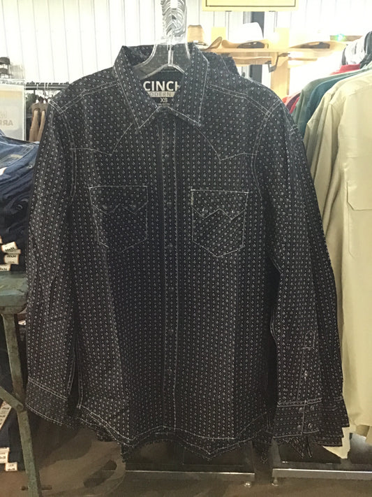 Men’s Cinch Modern Black Print