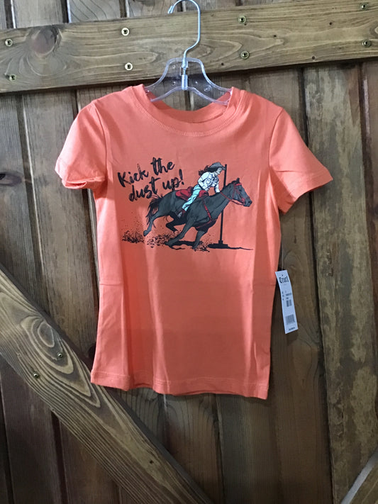Girls “Kick the dust up!” Tee