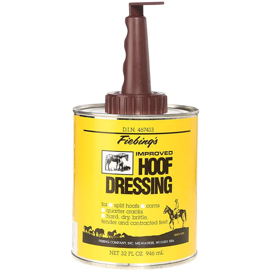 Fiebing Hoof Dressing w/ Brush 32 OZ