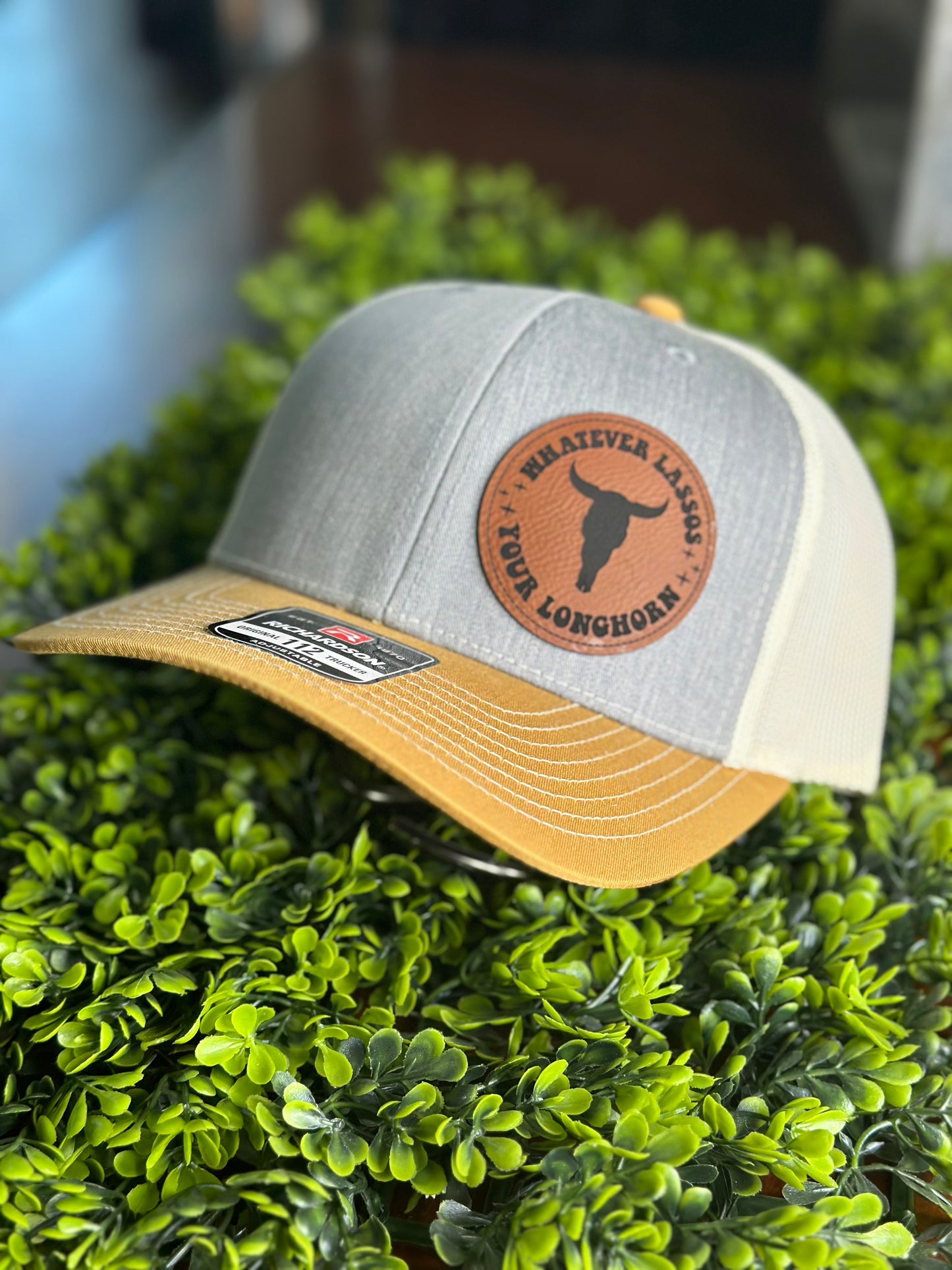 "Whatever Lassos Your Longhorn" Trucker Hat