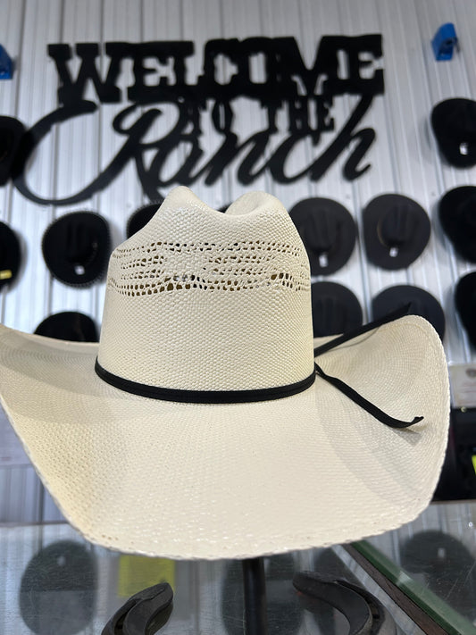 Denison 7x Straw Cowboy Hat-Vent