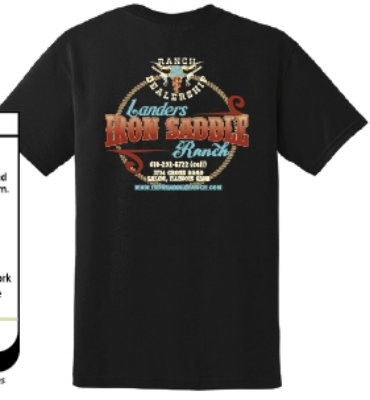 Iron Saddle Dealership T-Shirt