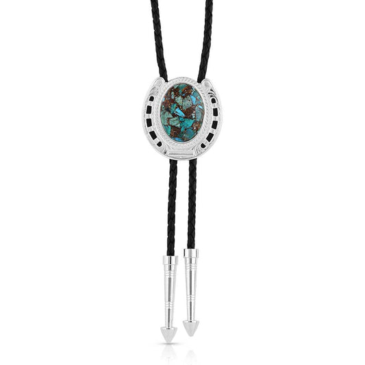 The Pioneer's Turquoise Bolo Tie