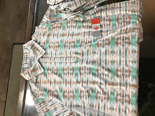 Cinch Women’s Tribal Print Polo