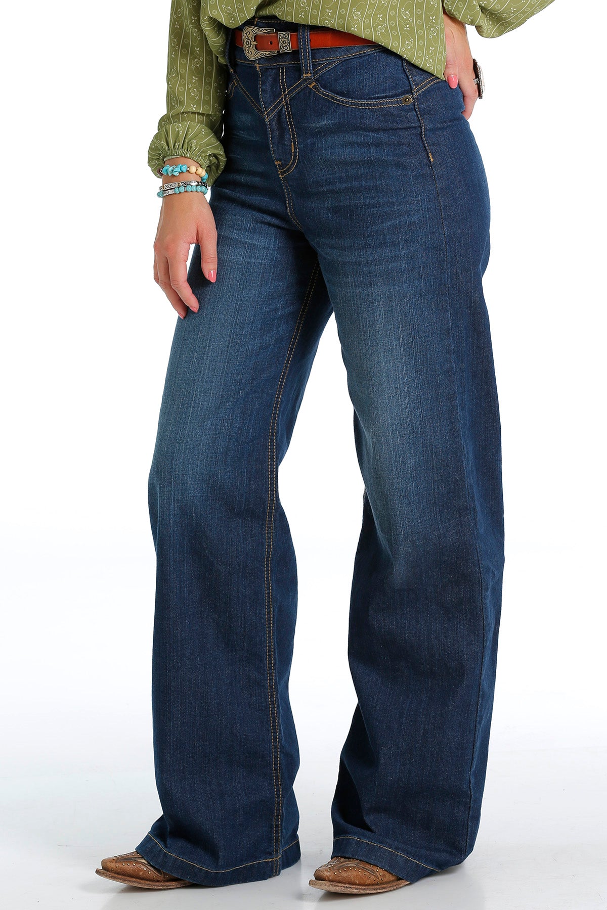 Women's Wide Leg Fashion Fit Jeans
