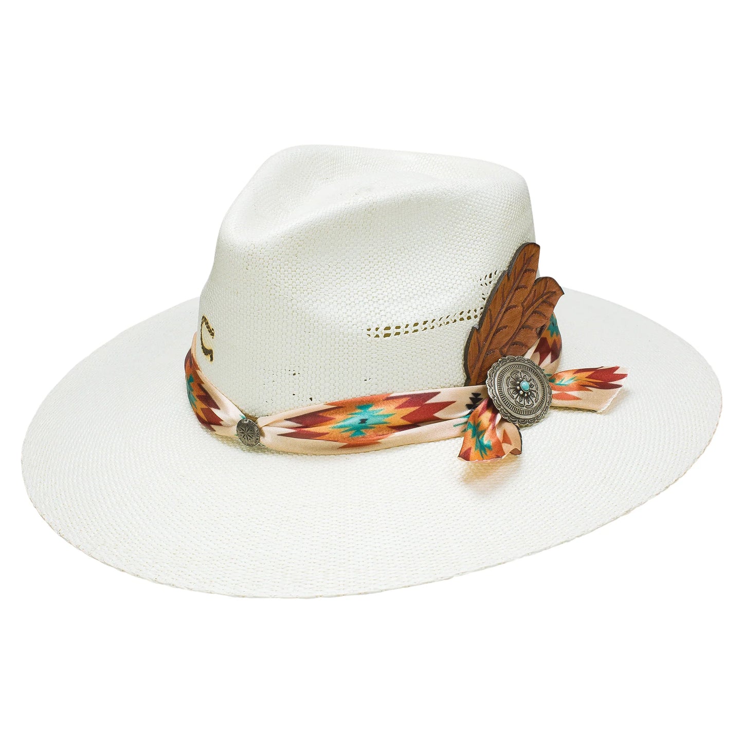 Charlie 1 Horse Navajo Straw Hat