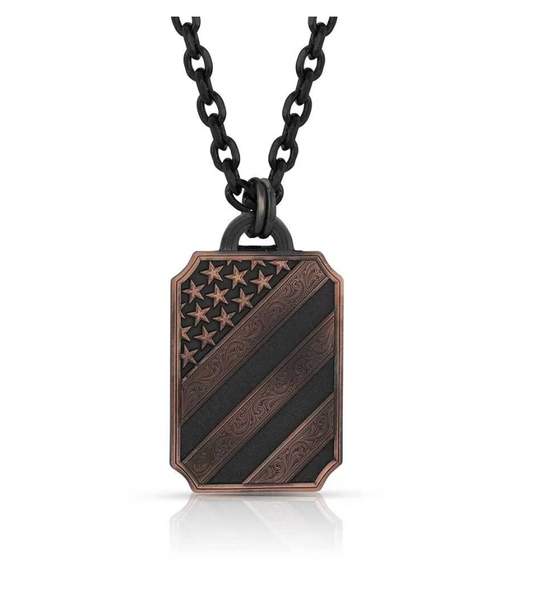 All American Bronze Necklace