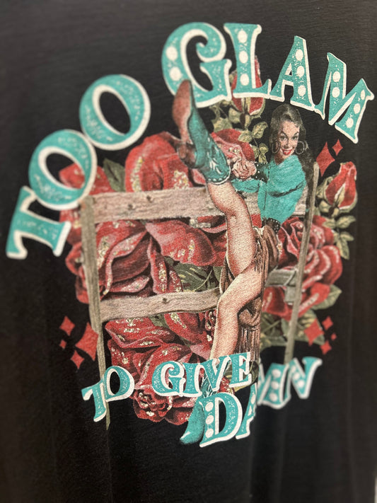 "Too Glam" Rodeo Quincy Tee