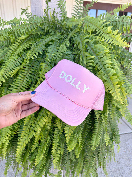 Pink "Dolly" Trucker Hat
