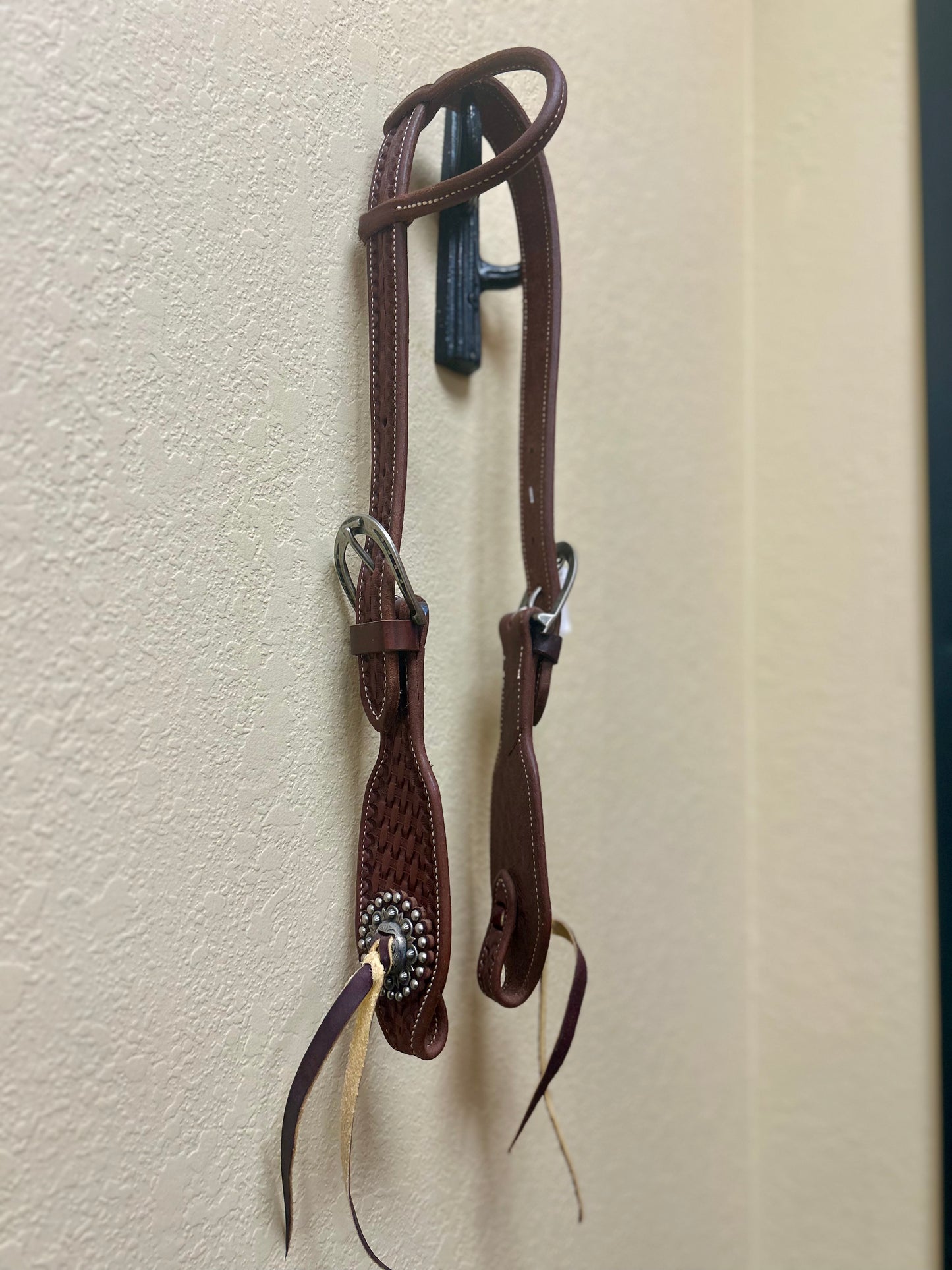 Horse Shoe Buckle One Ear Headstall