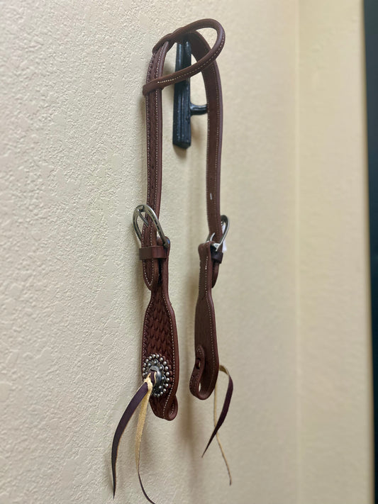 Horse Shoe Buckle One Ear Headstall