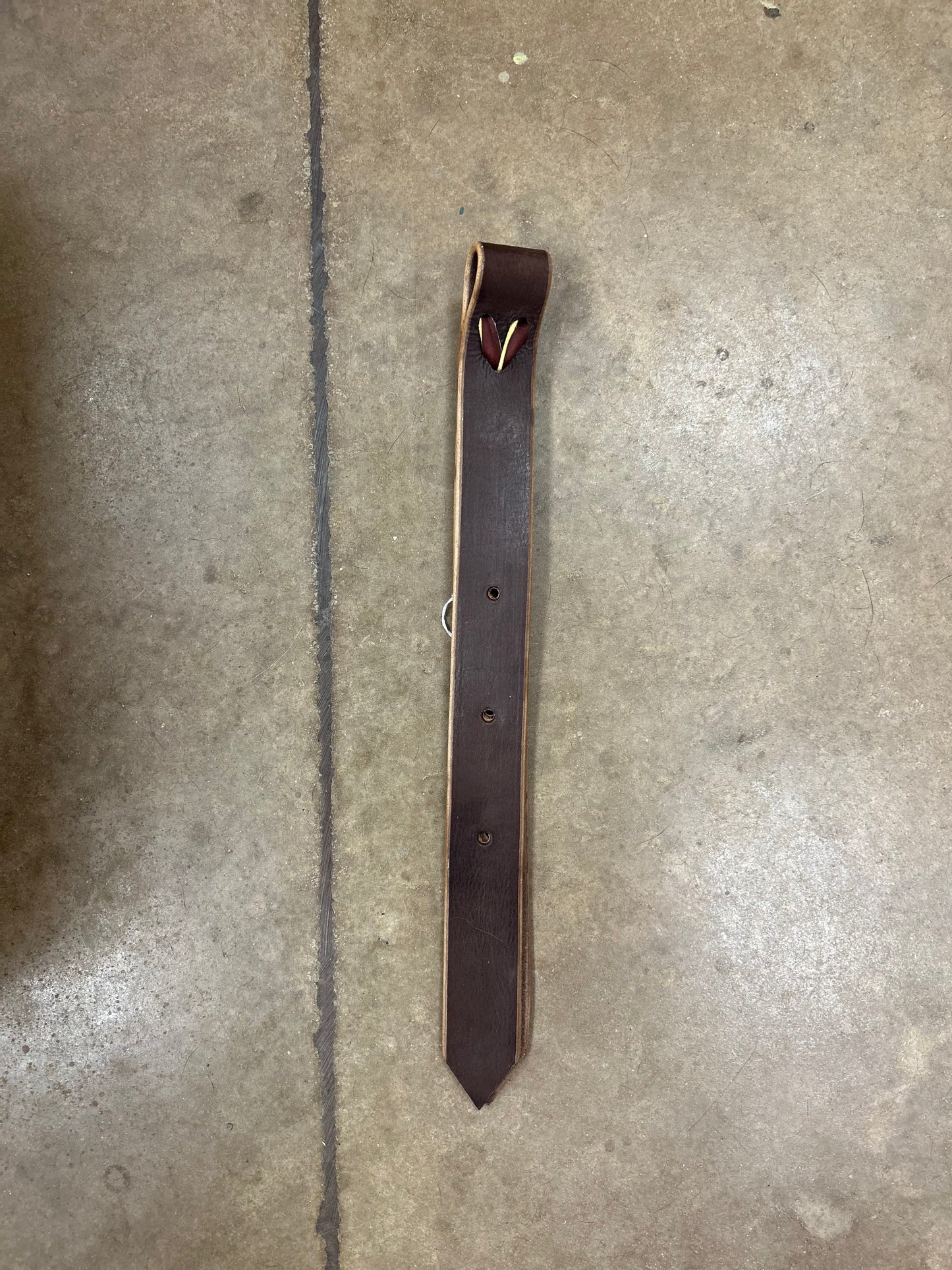 Chocolate Leather Off-Billet