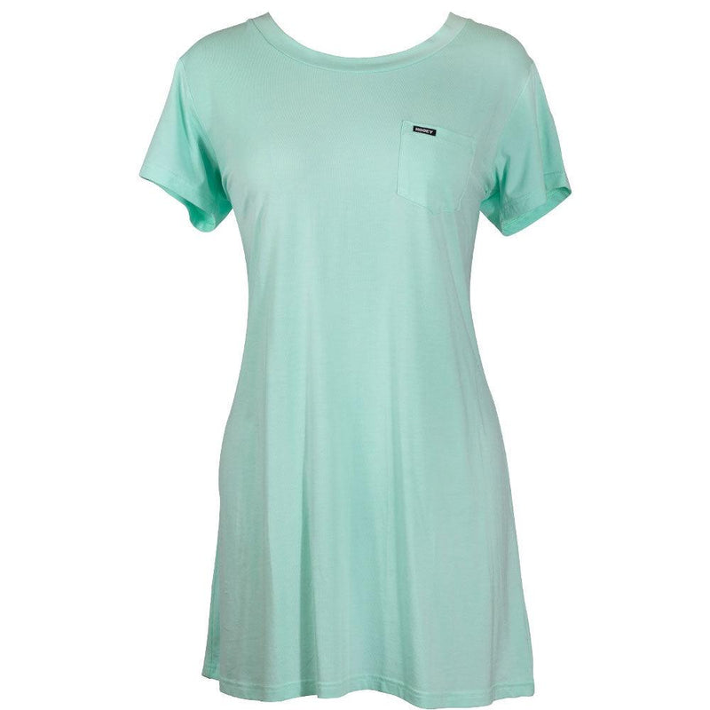 Sayulitat Bamboo Shirt Dress - Teal