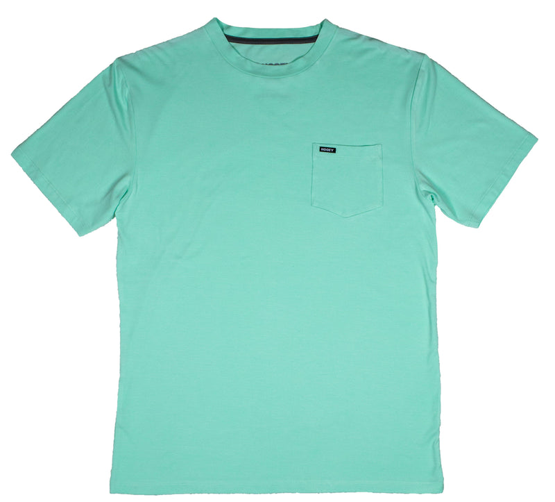 "The San Jose" Seafoam Pocket Tee