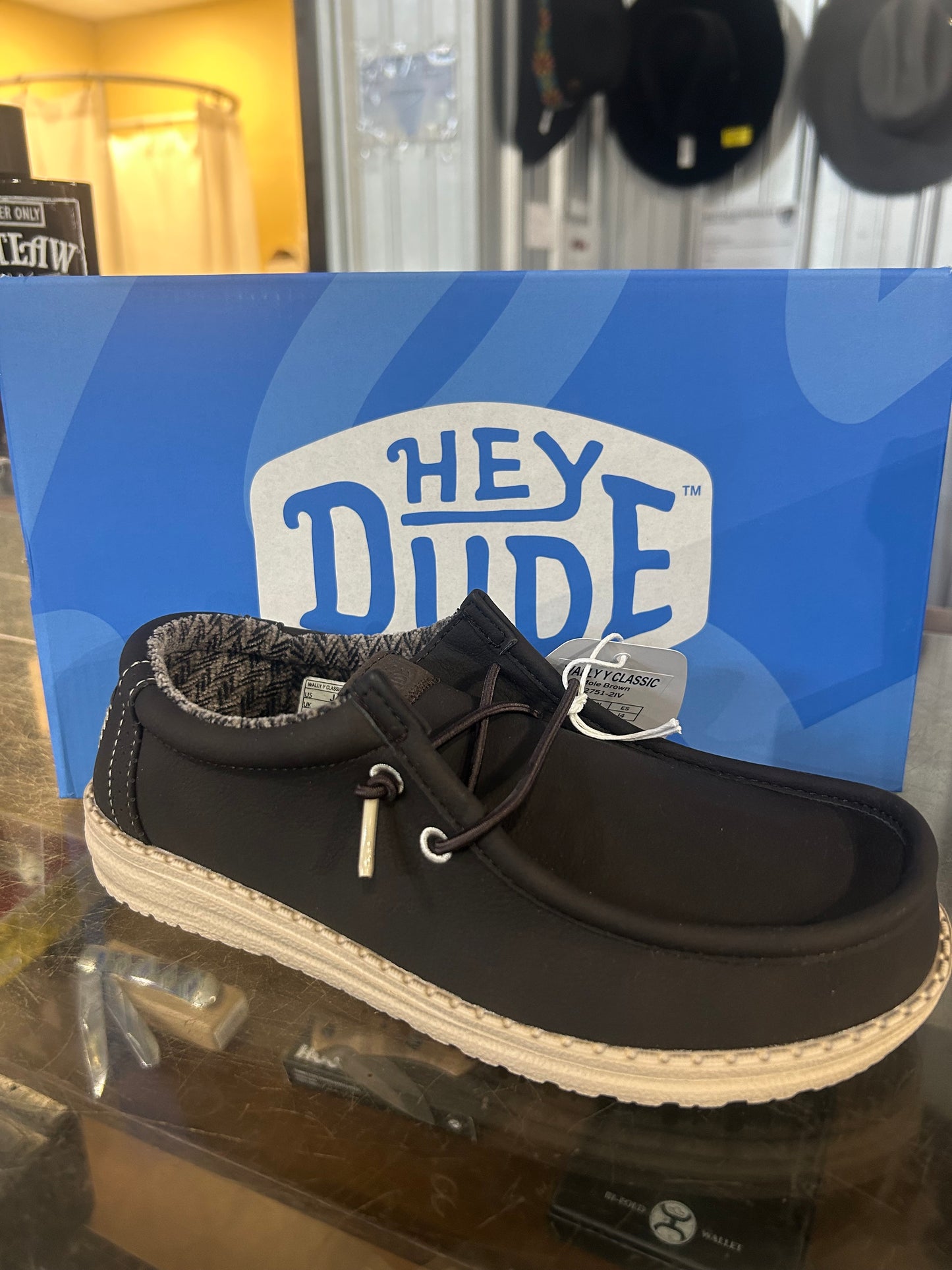 Hey Dude - Wally Youth Classic Mole Brown