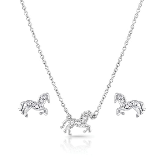 All The Pretty Horses Jewelry Set